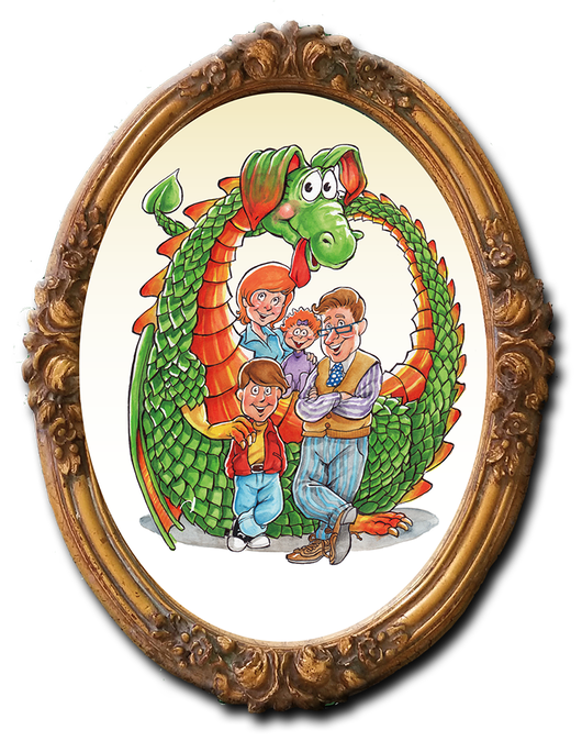 Mom, Can I Have A Dragon children's book by T.E. Watson, illustrated by © Steve Ferchaud